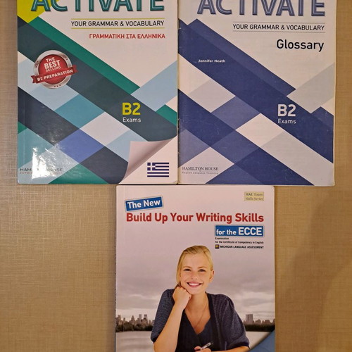English learning books used for Michigan Lower B2 exam