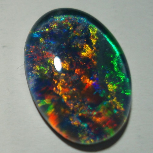 Australlian Opal Opal Doublet Galaxy 3.8 ct new