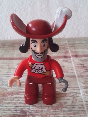 Lego Duplo Disney Jake And Neverland Pirates Captain Hook figure like new