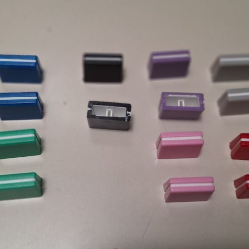 Knobs, potentiometers and console buttons new for audio and midi controllers