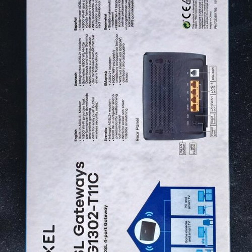 Zyxel ADSL Gateway AMG1302-T11C router new