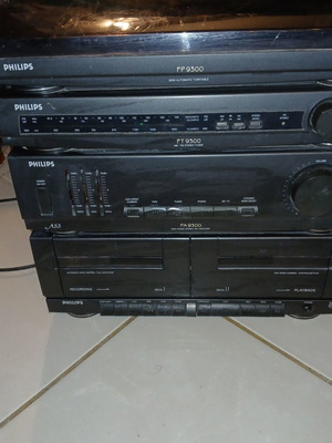 Ραριοκασετόφωνο Philips FP 9300 μεταχειρισμένο χωρίς ηχεία