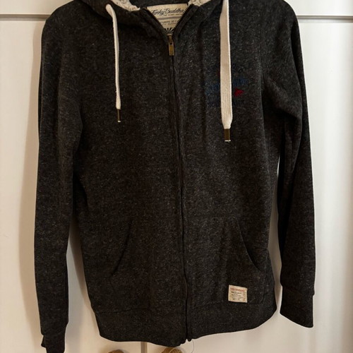 Funky Budha jacket with fur hood, gray, like new