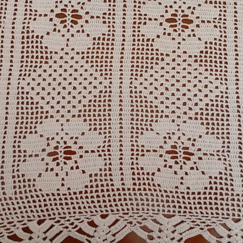 Set of handmade crochet linens new