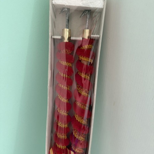 Set of 2 Decorative Spanish Banderillas, El Corte Inglés, vintage