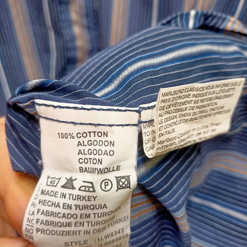 Marlboro Classics shirt like new, 100% cotton, size 3XL