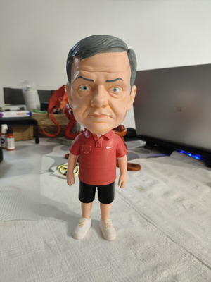 Dusan Ivkovic 3D Printed Custom Figurine Hand-Painted 25cm