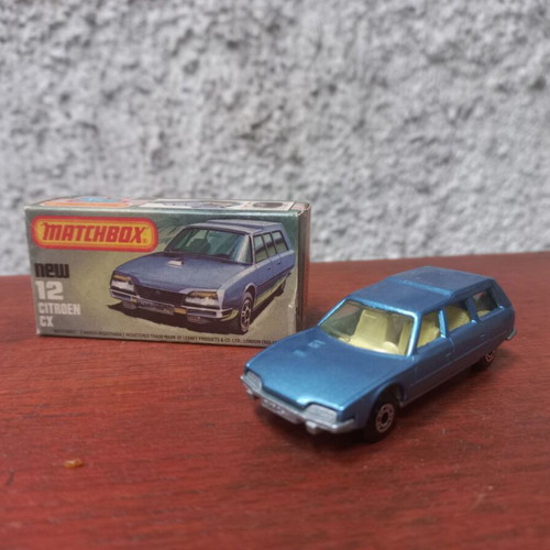 Matchbox No. 12 Citroen CX toy car like new, 1970s