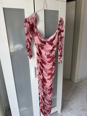 Dress Mix & Match with ruching like new, size S/M, red