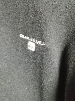 Quiksilver men's double face jacket used, black XL