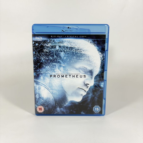 Prometheus Blu-ray like new with English subtitles and slipcase
