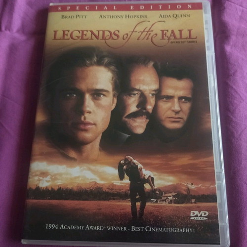 Legends of Fall DVD movie used with subtitles