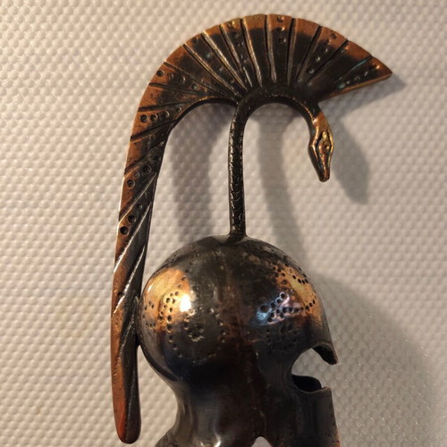 Bronze Greek Helmet decorative collectible replica