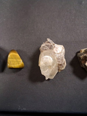 Rocks used, pack of 4 semi-precious stones