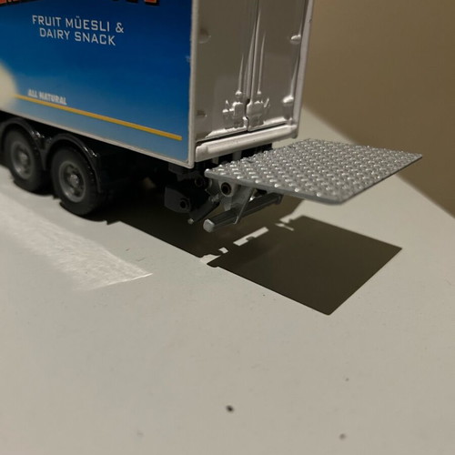 Joal metal refrigerator toy car used with ramp