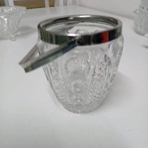 Crystal items new, set of 6 pieces