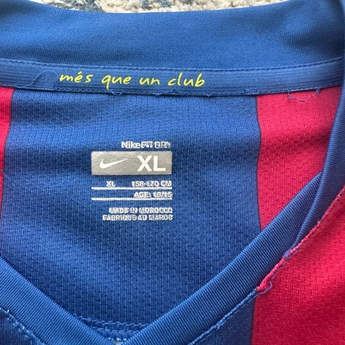 Barcelona 2007/08 Henry jersey used, kids XL