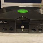 Xbox Original κονσόλα με χαλασμένο τροφοδοτικό