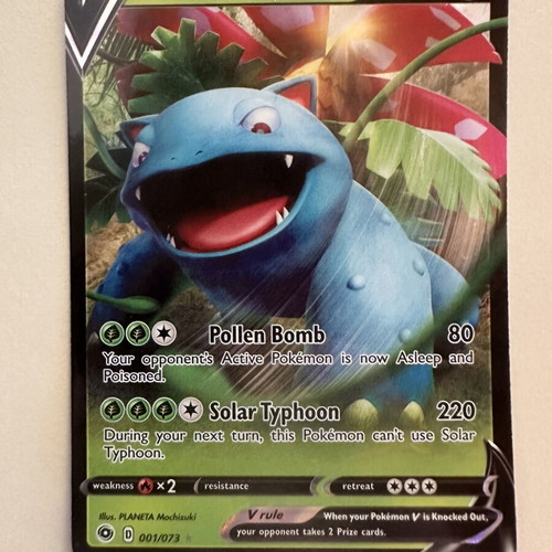 Venusaur V card like new