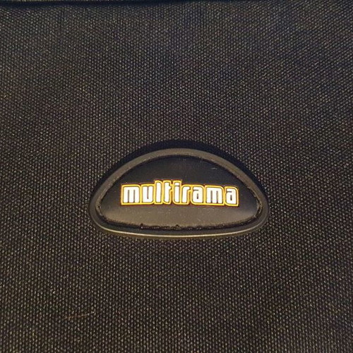 Multirama 15.6" laptop briefcase bag like new, black