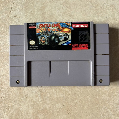 Battle Cars Super Nintendo SNES American
