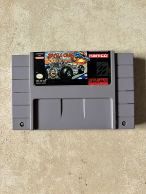 Battle Cars Super Nintendo SNES American