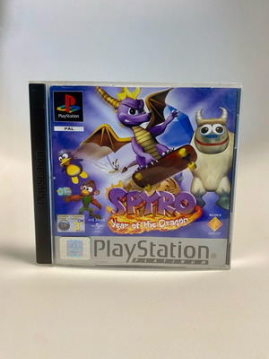 Spyro Year of The Dragon PlayStation PS1 като нов, пълен, английски