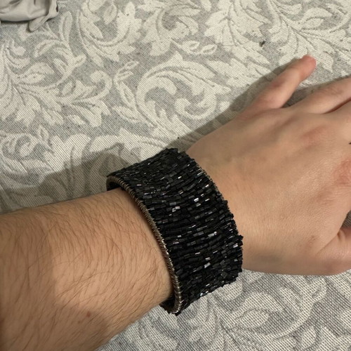 Zara bracelet used, black