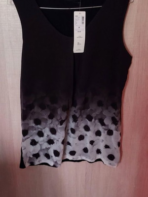 Women's top new size M with double fabric