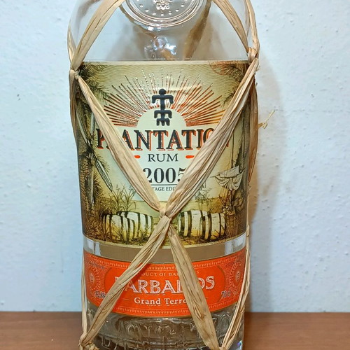Plantation Barbados 2005 bottle used, empty