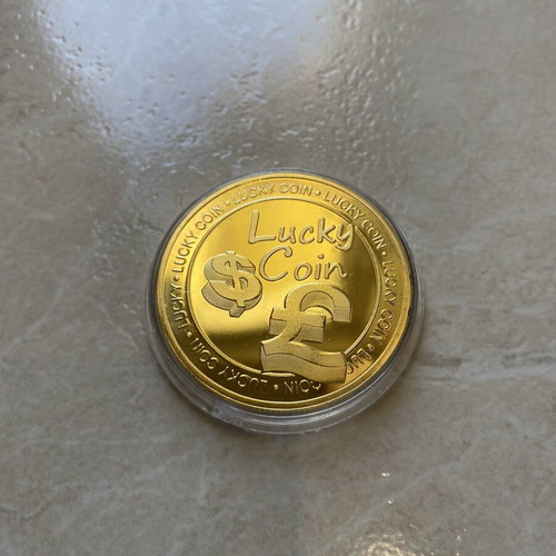 Metal lucky coin new with excellent quality