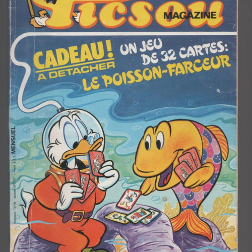 Disney Picsou Magazine No 134 French Comics Mickey 1983