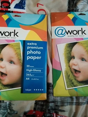 Premium photo paper καινούργιο, 2 συσκευασίες