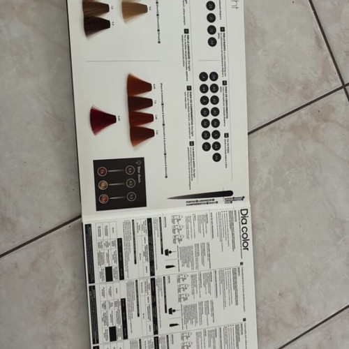 L’Oréal Professionnel Dia Book color chart