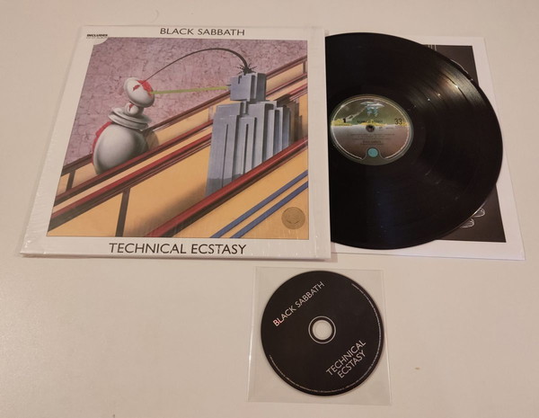  Vinyl LP Black Sabbath - Technical Ecstasy LP + CD New Mint ! Heavy Metal