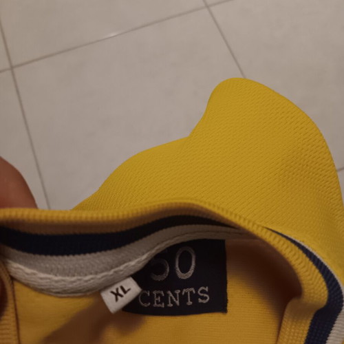 Tshirt 50 Cent XL like new, yellow