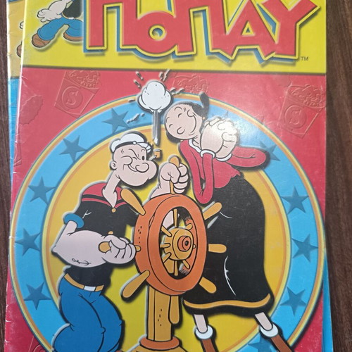 Popeye #04 comic book used, Funmedia edition