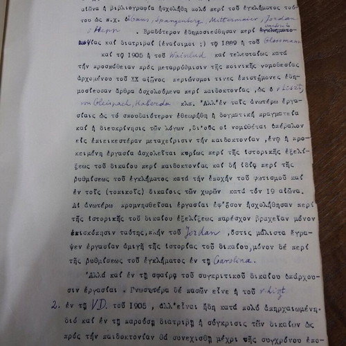 Prewar study on infanticide used, typed