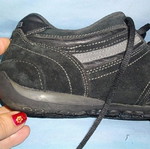 SW3 vintage women's sneakers like new, sports style, leather and suede