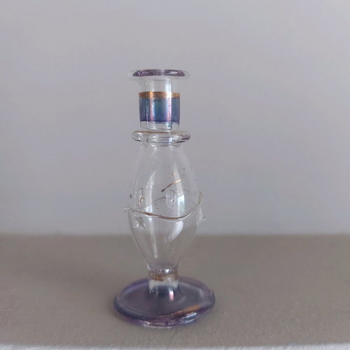 Miniature Vase like new, glass 6×2.5 cm