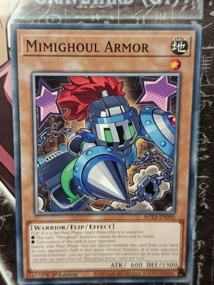 Mimighoul Armor card like new
