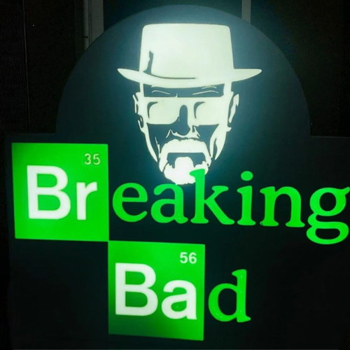 Breaking Bad 3D Lightbox new, fan art decoration