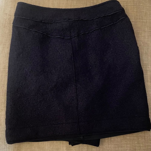 Marella sport wool skirt like new, dark blue, size medium