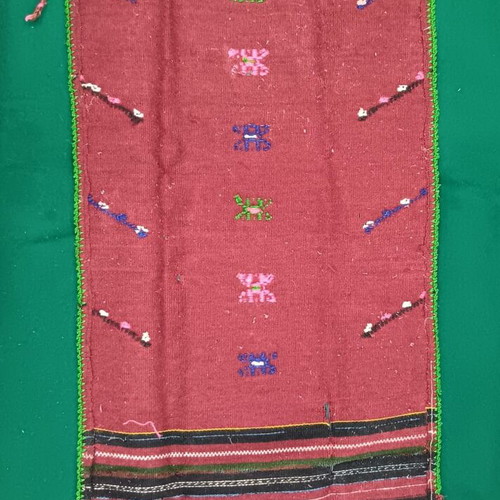 Traditional apron used, genuine old folk costume