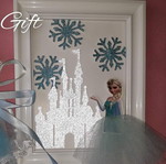 Handmade frame with Frozen theme new