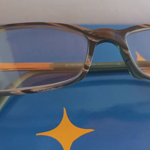 Emanuel Ungaro glasses frame like new, green
