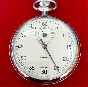 Rare Excelsior Park Chronometer 1/5 Seconde Swiss made Ελβετικό χρονόμετρο τσέπης 1945