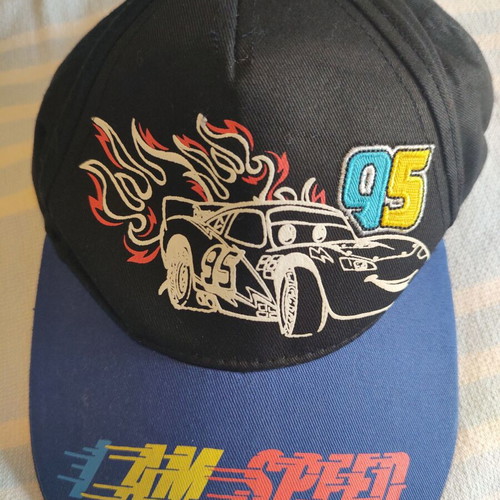 Disney Cars Lightning McQueen I Am Speed Kids Hat new