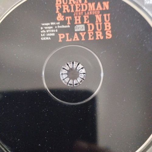 Burnt Friedman & The Nu Dub Players Just Landed CD used, electronic