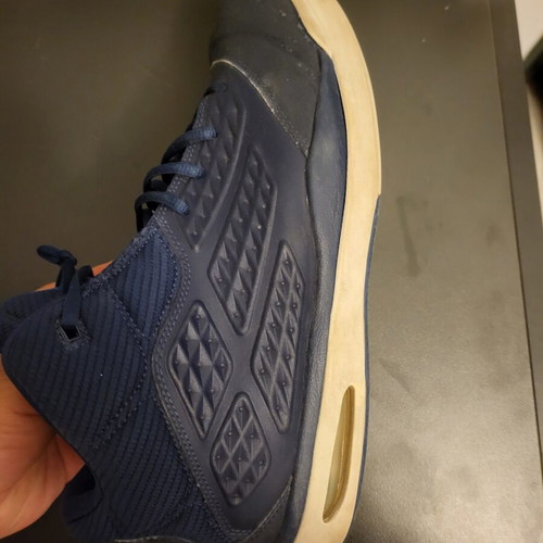 Jordan Flight Origin 3 athletic shoes used, navy blue, size 47.5